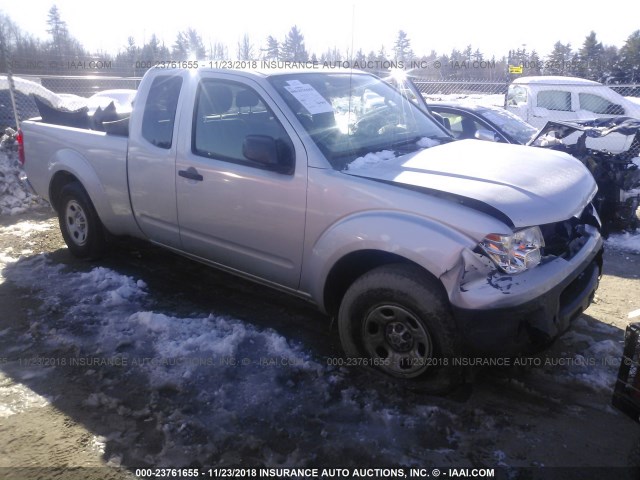 1N6BD0CT6DN751130 - 2013 NISSAN FRONTIER S/SV SILVER photo 1