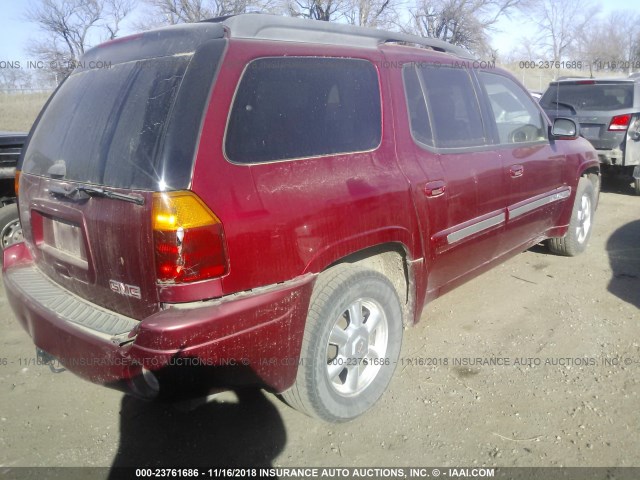 1GKET16S036138011 - 2003 GMC ENVOY XL MAROON photo 4