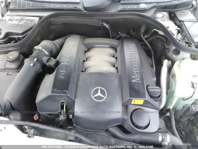 WDBHA29G6YA863580 - 2000 MERCEDES-BENZ C 280 GRAY photo 10