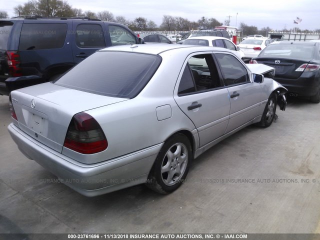 WDBHA29G6YA863580 - 2000 MERCEDES-BENZ C 280 GRAY photo 4