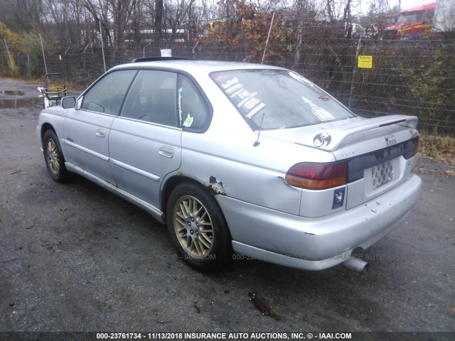 4S3BD6759X6262639 - 1999 SUBARU LEGACY GT/30TH ANNIVERSARY LIMIT SILVER photo 3