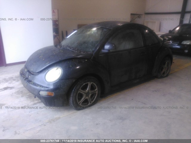 3VWBB61CXWM042922 - 1998 VOLKSWAGEN NEW BEETLE 黑色 照片 2