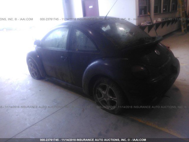 3VWBB61CXWM042922 - 1998 VOLKSWAGEN NEW BEETLE 黑色 照片 3
