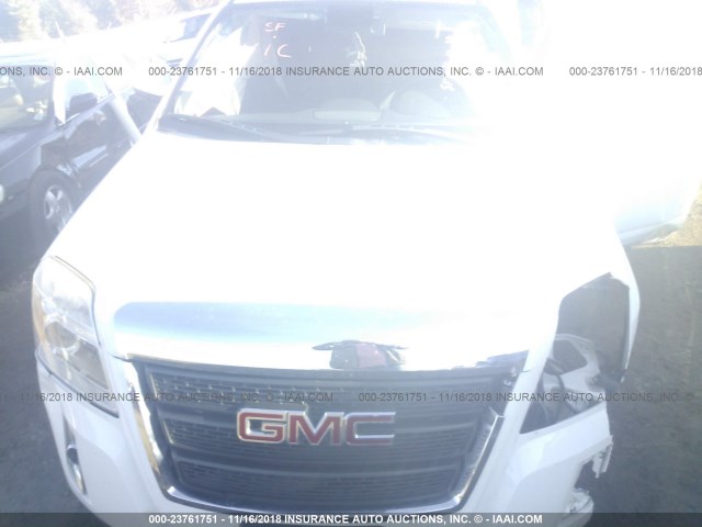 2GKALMEK8D6134351 - 2013 GMC TERRAIN SLE WHITE photo 10