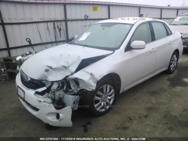 JF1GE61659H505932 - 2009 SUBARU IMPREZA 2.5I WHITE photo 2