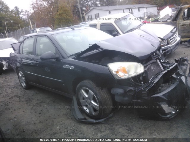 1G1ZU57N27F231296 - 2007 CHEVROLET MALIBU LTZ BLACK photo 1