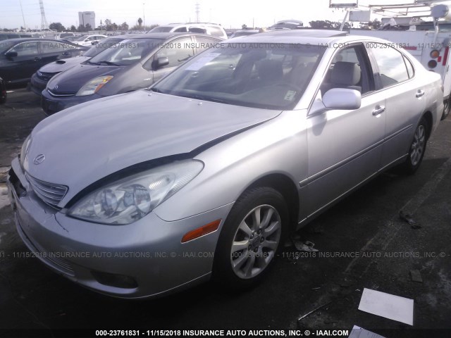 JTHBF30G530102337 - 2003 LEXUS ES 300 SILVER photo 2