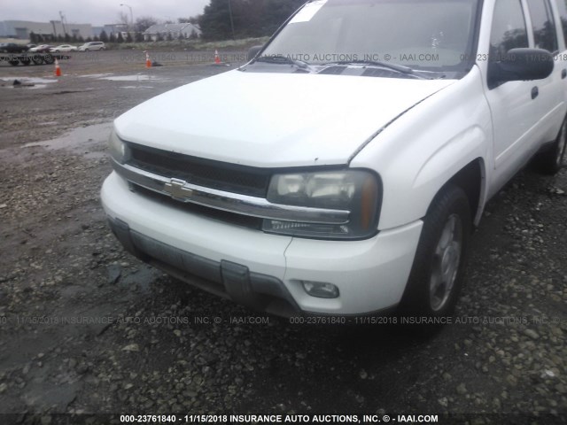 1GNET16S266149762 - 2006 CHEVROLET TRAILBLAZER EXT LS/EXT LT WHITE photo 6