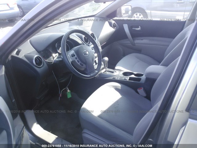 JN8AS5MT8CW600402 - 2012 NISSAN ROGUE S/SV SILVER photo 5
