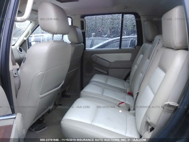 1FMEU64E07UA84175 - 2007 FORD EXPLORER EDDIE BAUER BROWN photo 8