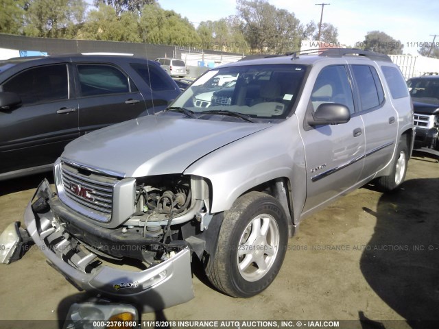 1GKES16S966111431 - 2006 GMC ENVOY XL SILVER photo 2