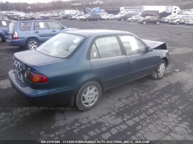 2T1BR18E8XC236352 - 1999 TOYOTA COROLLA VE/CE/LE 蓝色 照片 4