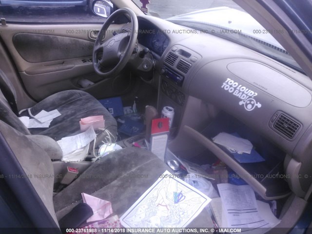 2T1BR18E8XC236352 - 1999 TOYOTA COROLLA VE/CE/LE 蓝色 照片 5