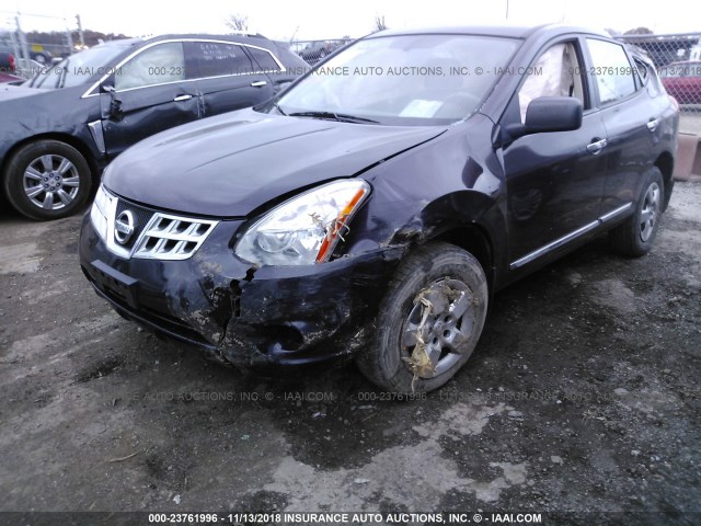 JN8AS5MT4DW034322 - 2013 NISSAN ROGUE S/SV PURPLE photo 6