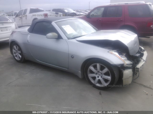 JN1AZ36A85M754083 - 2005 NISSAN 350Z ROADSTER SILVER photo 1