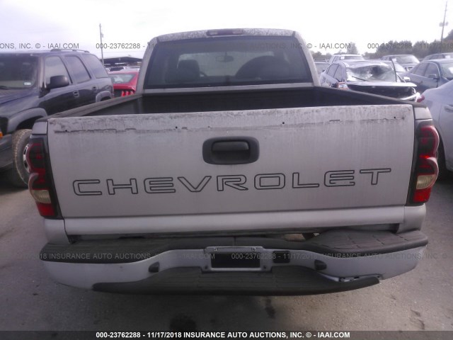 1GCEC19X56Z295619 - 2006 CHEVROLET SILVERADO C1500 GRAY photo 6