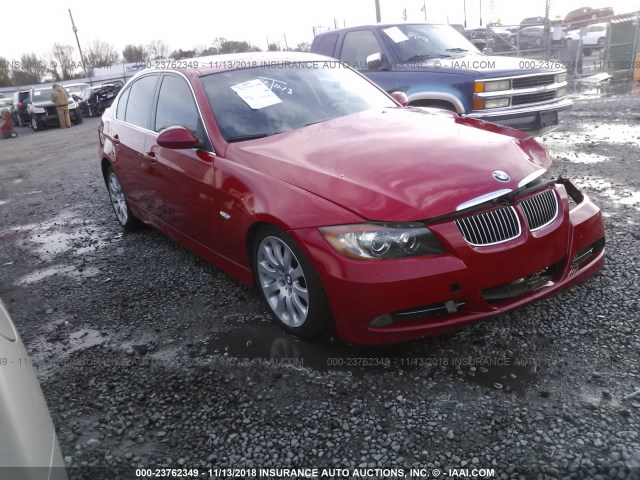 WBAVB33536KS31705 - 2006 BMW 330 I RED photo 1