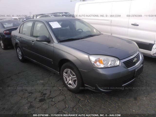 1G1ZS53F86F157580 - 2006 CHEVROLET MALIBU LS GRAY photo 1