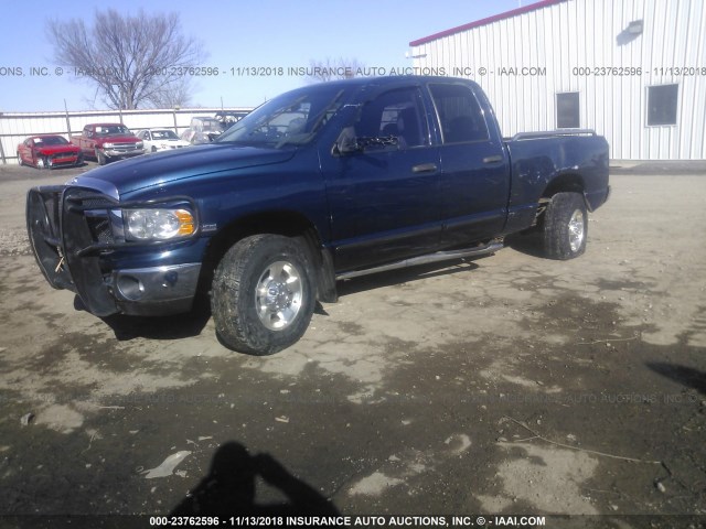 1D7KS28D45J531845 - 2005 DODGE RAM 2500 ST/SLT 蓝色 照片 2
