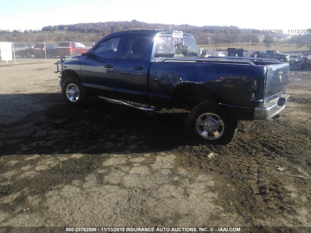 1D7KS28D45J531845 - 2005 DODGE RAM 2500 ST/SLT 蓝色 照片 3