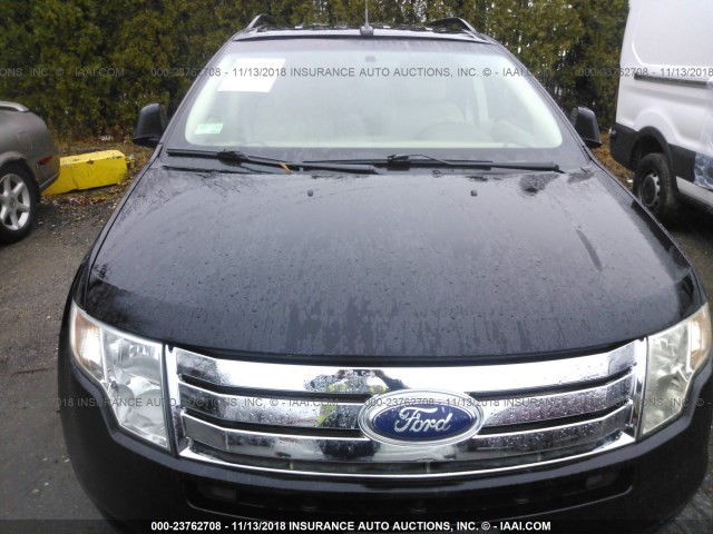 2FMDK36C57BB40497 - 2007 FORD EDGE Чорний фото 6