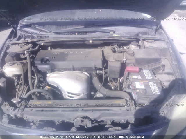 JTKDE177850050852 - 2005 TOYOTA SCION TC 灰色 照片 10