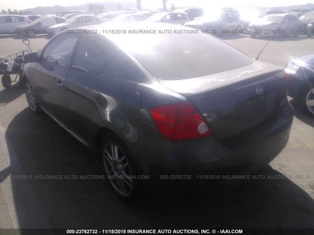 JTKDE177850050852 - 2005 TOYOTA SCION TC 灰色 照片 3