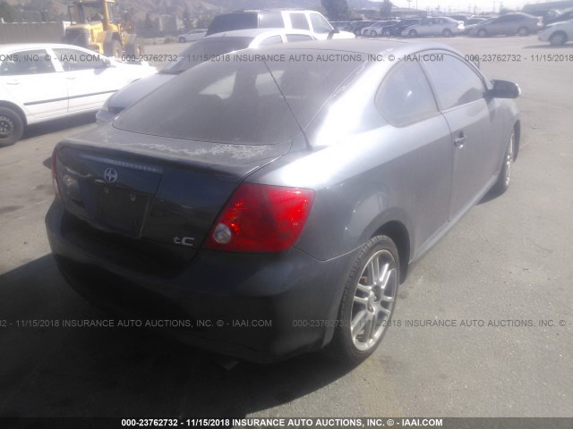 JTKDE177850050852 - 2005 TOYOTA SCION TC 灰色 照片 4