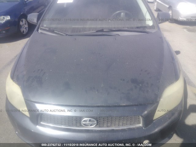 JTKDE177850050852 - 2005 TOYOTA SCION TC 灰色 照片 6