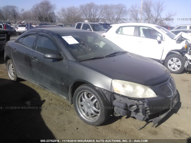 1G2ZH58N274216985 - 2007 PONTIAC G6 GT GRAY photo 1