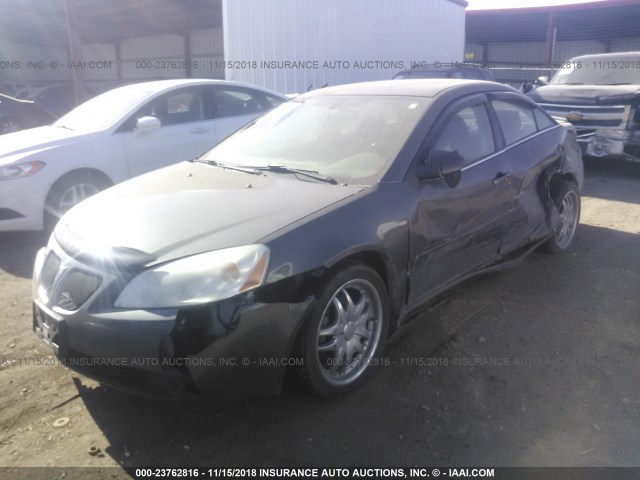 1G2ZH58N274216985 - 2007 PONTIAC G6 GT GRAY photo 2