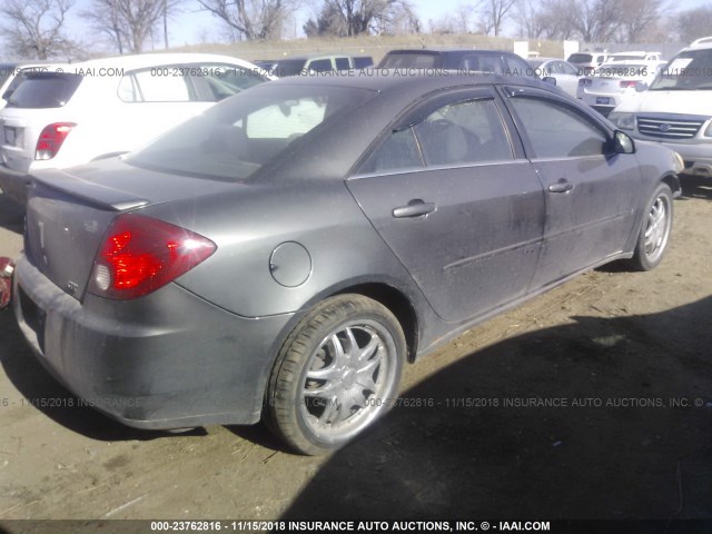 1G2ZH58N274216985 - 2007 PONTIAC G6 GT GRAY photo 4