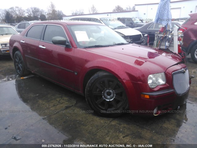 2C3KA63H07H897194 - 2007 CHRYSLER 300C RED photo 1