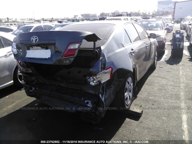 4T1BE46K97U520674 - 2007 TOYOTA CAMRY NEW GENERAT CE/LE/XLE/SE GRAY photo 4