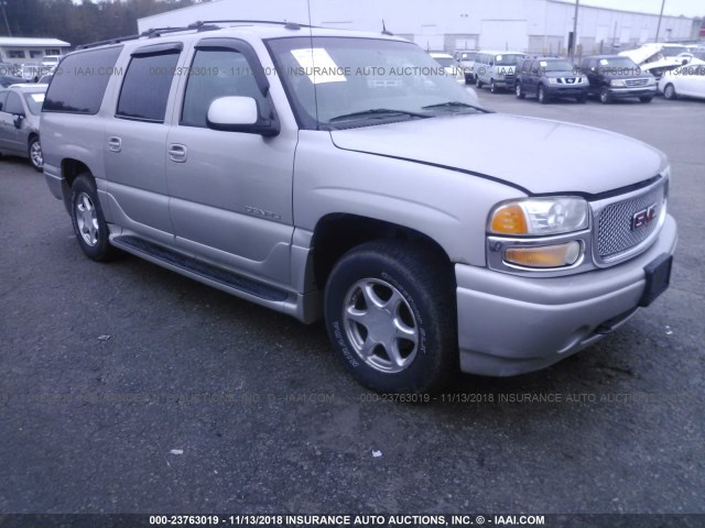 1GKFK66U85J138926 - 2005 GMC YUKON XL DENALI GRAY photo 1