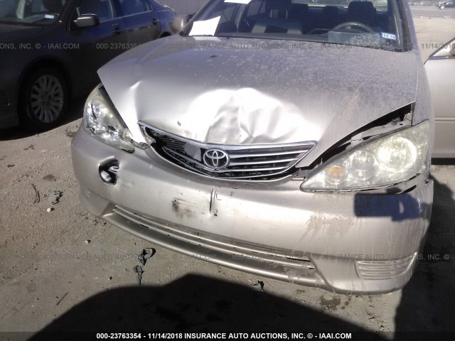 4T1BE32K06U108870 - 2006 TOYOTA CAMRY LE/XLE/SE GOLD photo 6