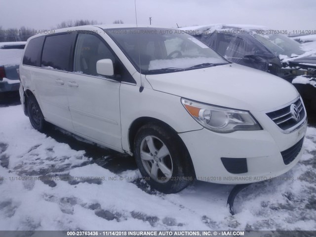 2V8HW34179R599685 - 2009 VOLKSWAGEN ROUTAN SE WHITE photo 1