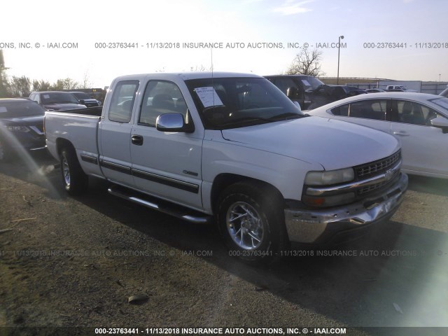 2GCEC19V411208874 - 2001 CHEVROLET SILVERADO C1500 WHITE photo 1