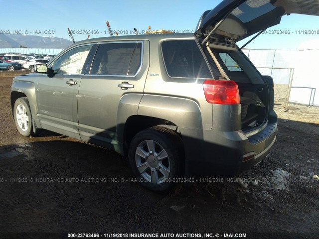 2GKFLREK7C6340844 - 2012 GMC TERRAIN SLE GRAY photo 3