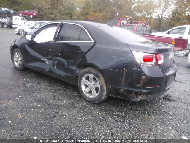 1G11B5SLXFF145371 - 2015 CHEVROLET MALIBU LS 黑色 照片 3