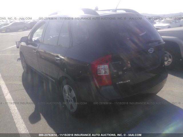 KNAFG528797250908 - 2009 KIA RONDO LX/EX BLACK photo 3