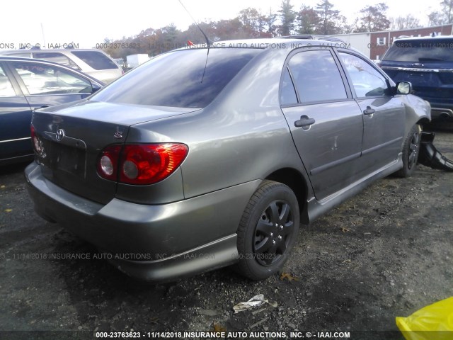 2T1BR32E56C577906 - 2006 TOYOTA COROLLA CE/LE/S GRAY photo 4