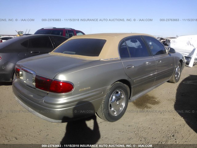 1G4HR54K72U203654 - 2002 BUICK LESABRE LIMITED BROWN photo 4