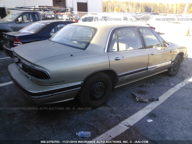 1G4HR52LXRH448091 - 1994 BUICK LESABRE LIMITED BEIGE photo 4