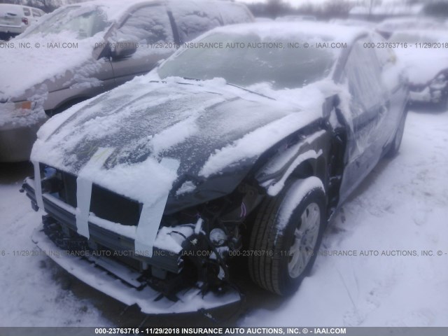 3FA6P0G70FR127693 - 2015 FORD FUSION S GRAY photo 2