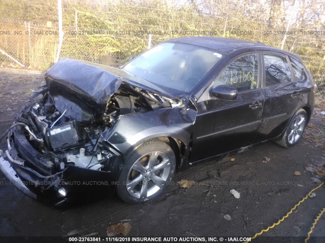 JF1GH63688H804222 - 2008 SUBARU IMPREZA OUTBACK SPORT BLACK photo 2