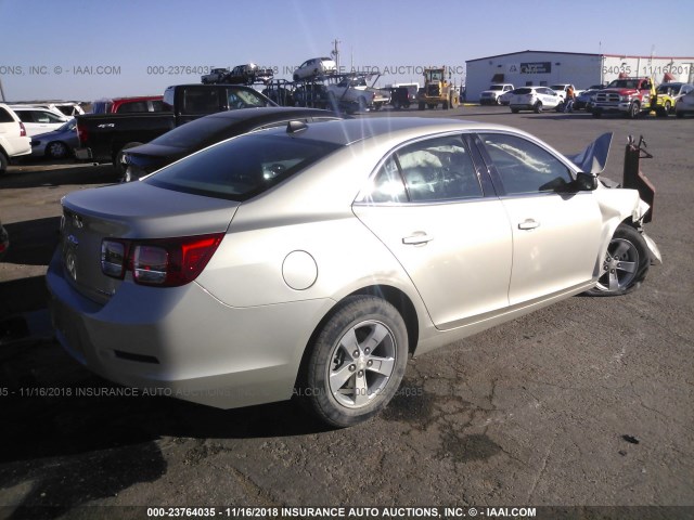 1G11B5SA1DF154102 - 2013 CHEVROLET MALIBU LS 银色 照片 4