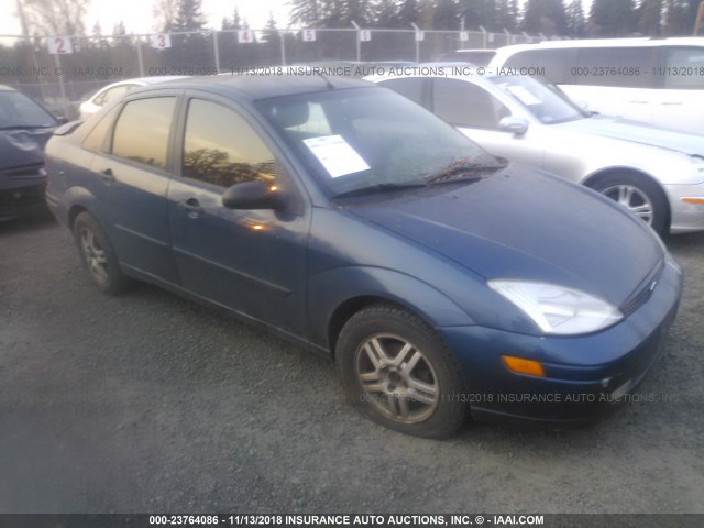 1FAFP3434YW275106 - 2000 FORD FOCUS SE/SE SPORT BLUE photo 1