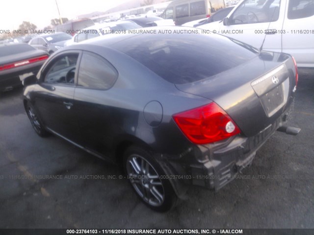 JTKDE167870204528 - 2007 TOYOTA SCION TC 灰色 照片 3