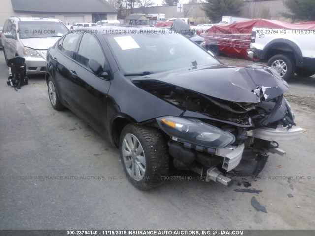 1C3CDFBB7ED901924 - 2014 DODGE DART SXT BLACK photo 1